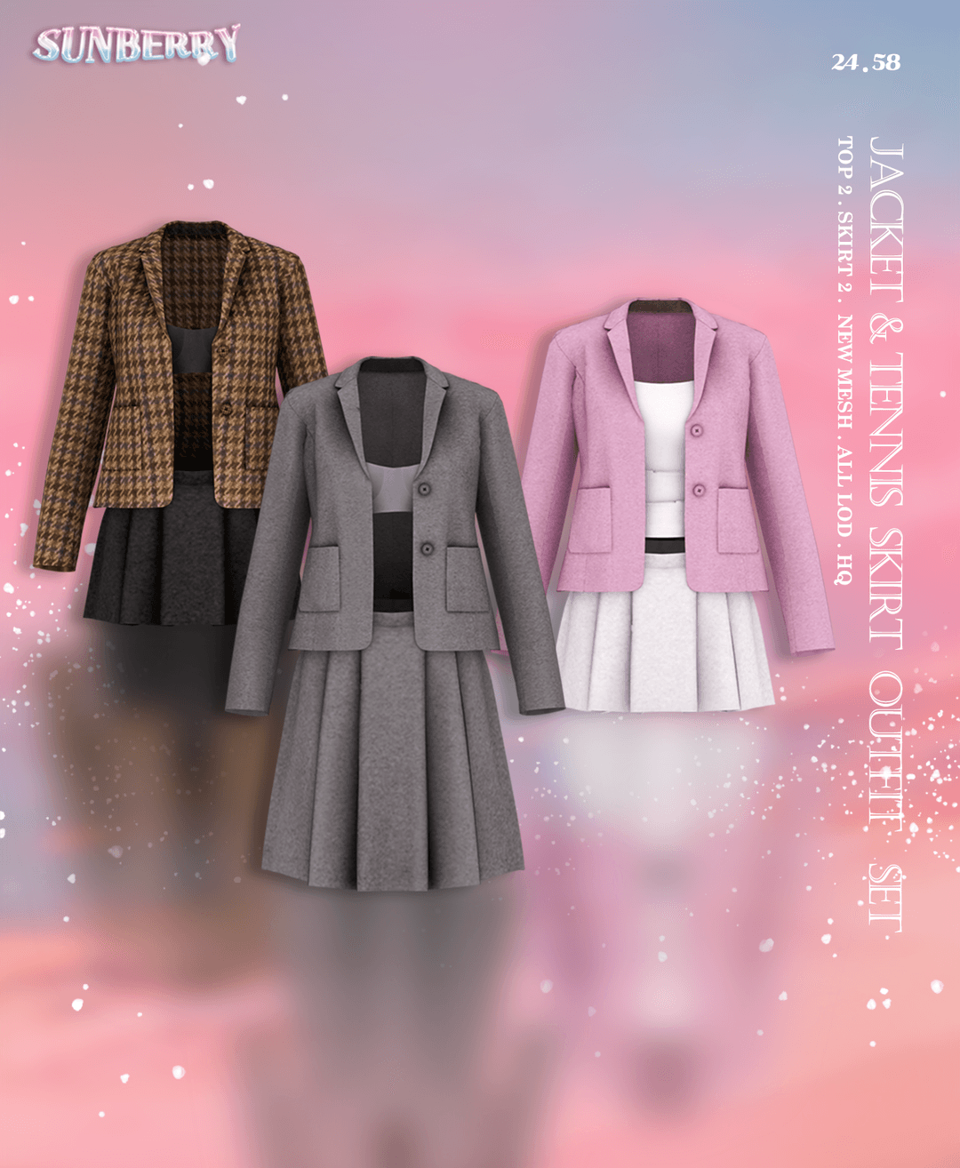 Скриншот мода Костюм Jacket Outfit SET